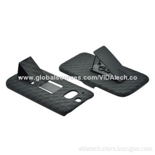 Combo Holster Plastic Case for HTC M8, Manufacturer